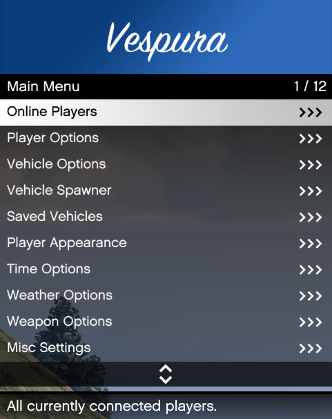 VMenu v2.2.1 - A server-sided menu including (almost) full 